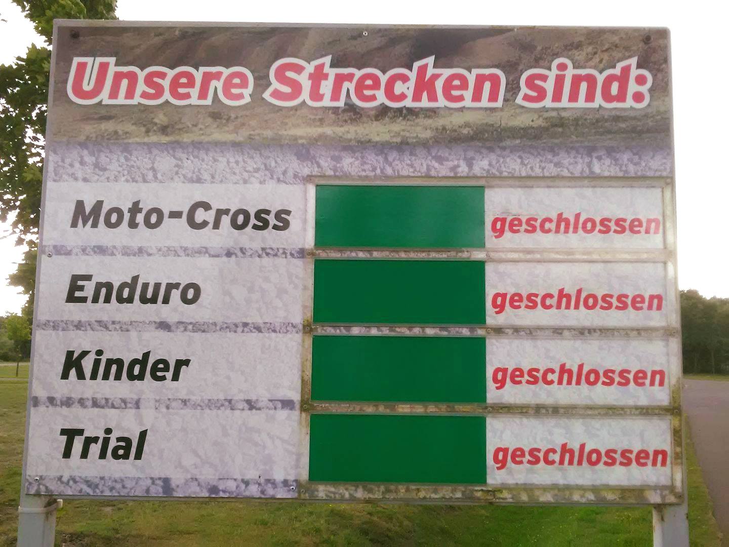 Geschlossen !!!